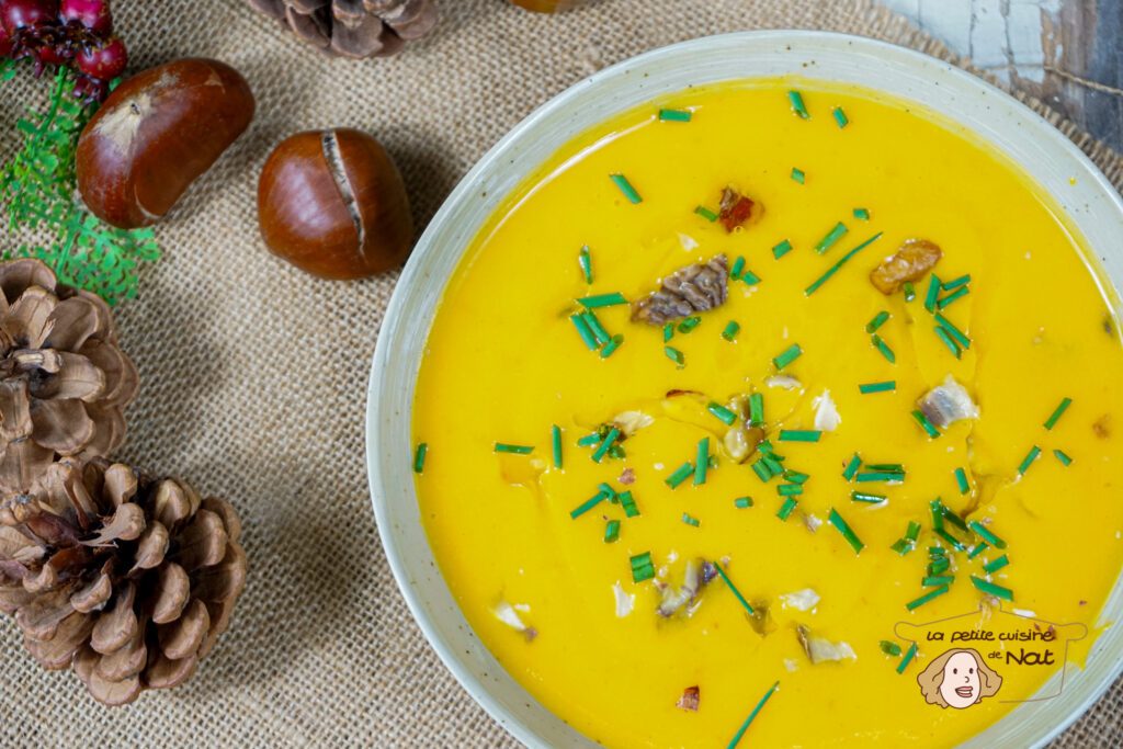 Soupe de potiron aux châtaignes legumes soupe de potiron aux châtaignes