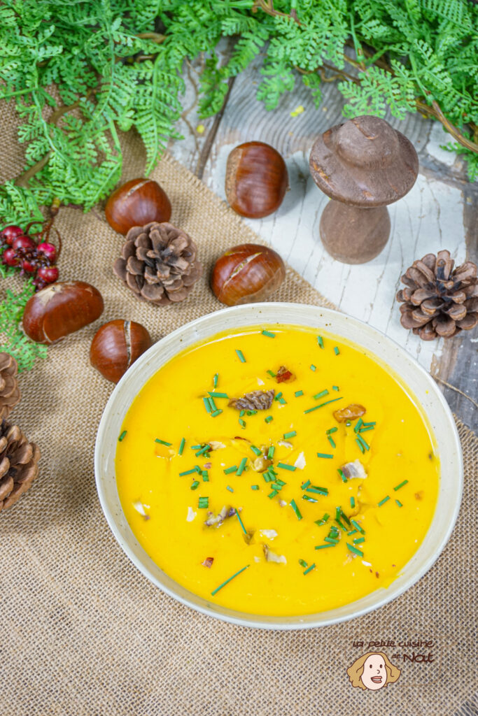 Soupe de potiron aux châtaignes legumes soupe de potiron aux châtaignes