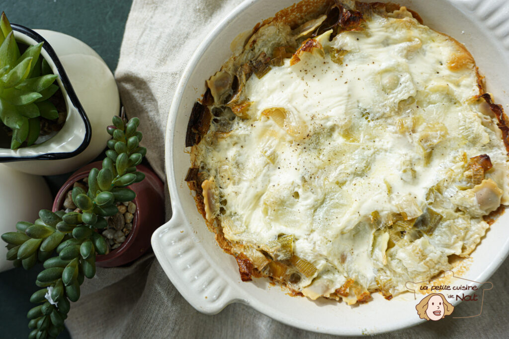 Gratin de ravioles aux poireaux recettes gratin de ravioles aux poireaux