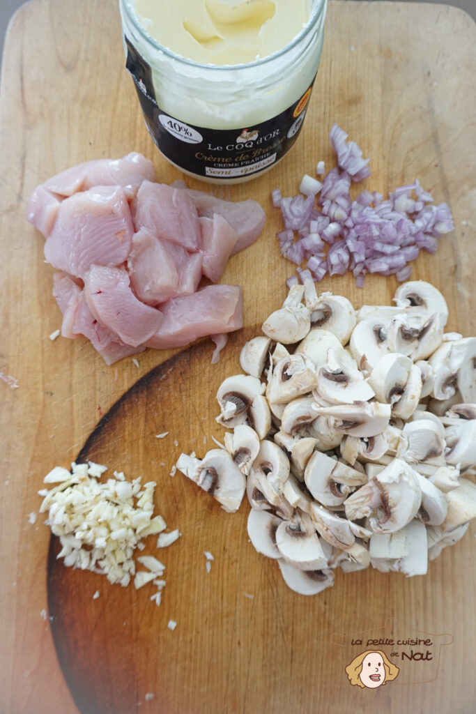 poulet Stroganoff express