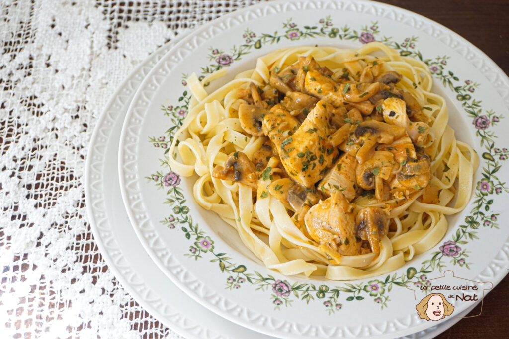 poulet Stroganoff express
