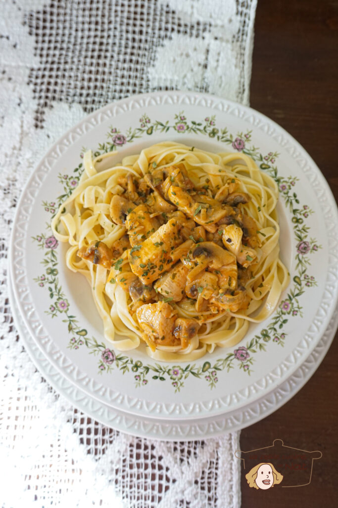 poulet Stroganoff express