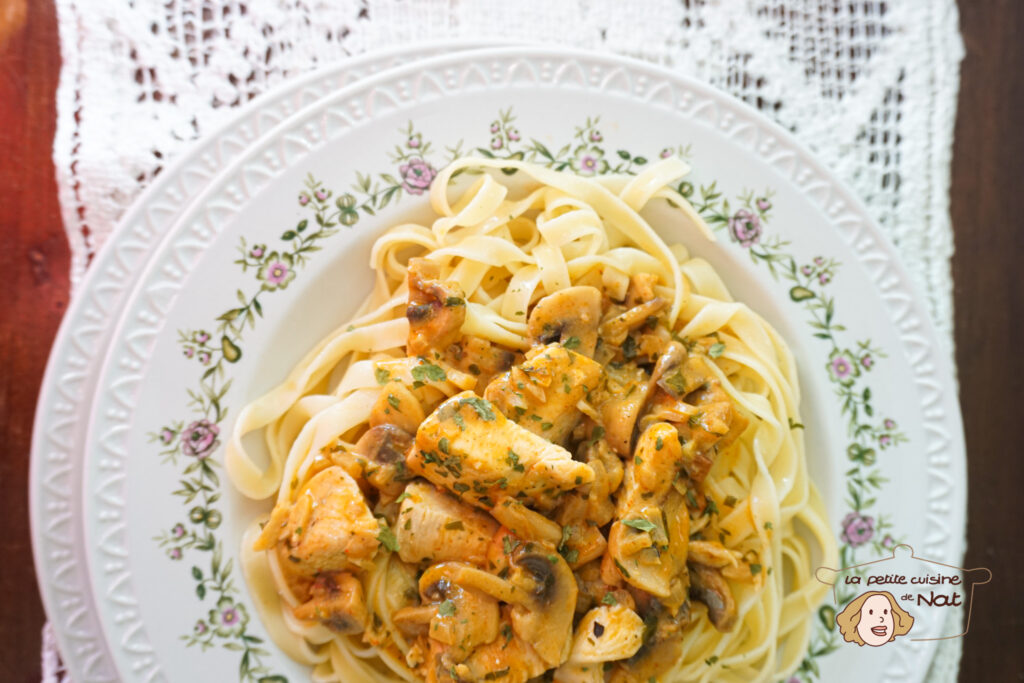 poulet Stroganoff express