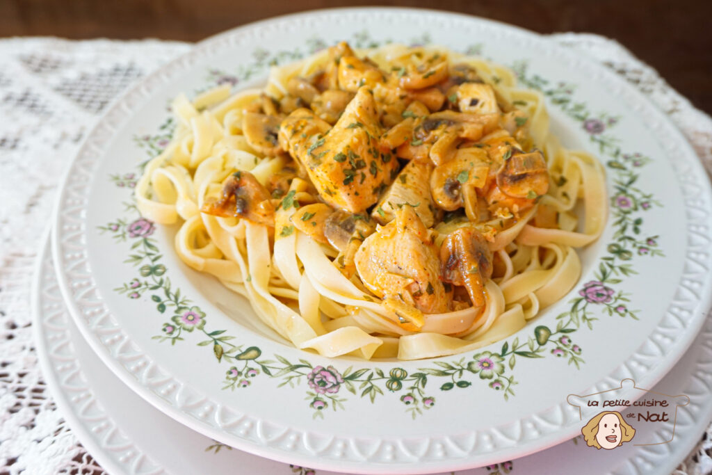 poulet Stroganoff express