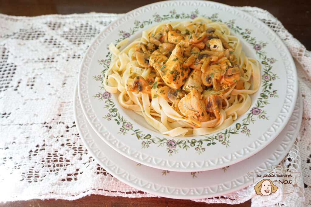 poulet Stroganoff express
