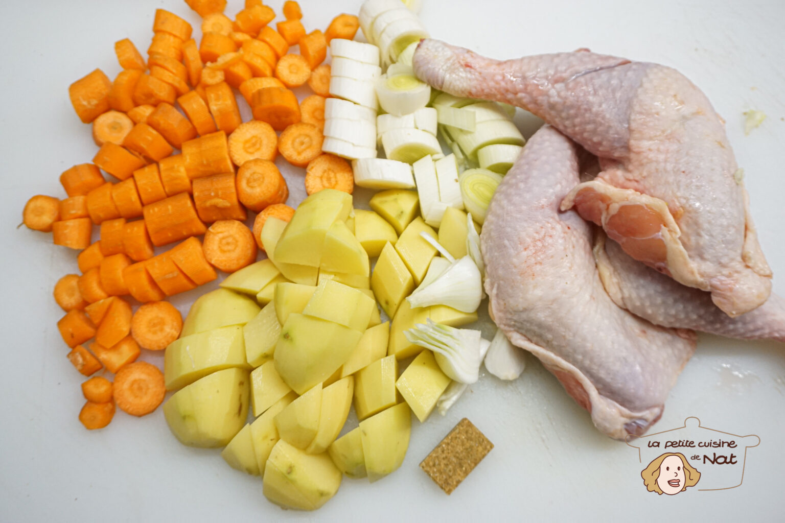 Cuisses de poulet aux légumes – recette facile à la sauteuse