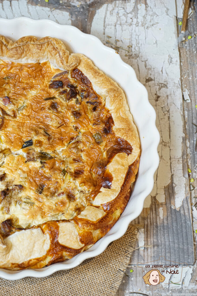 Quiche au poireau et au lard fumé recettes quiche au poireau et au lard fumé