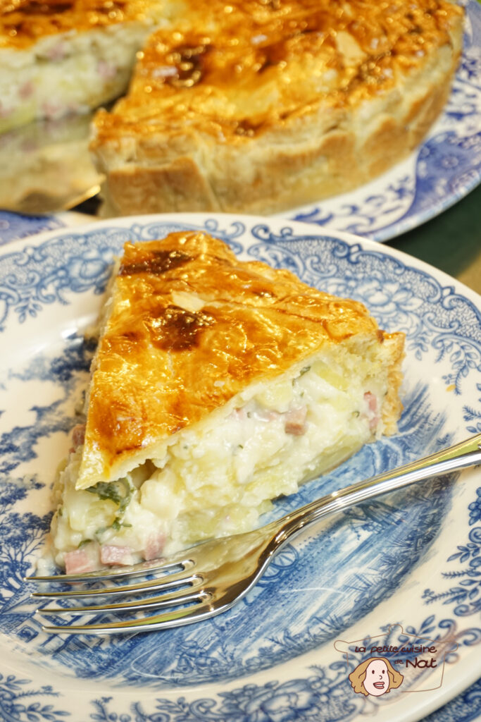 Pâté ( tourte )aux pommes de terre et jambon recettes pâté aux pommes de terre et jambon