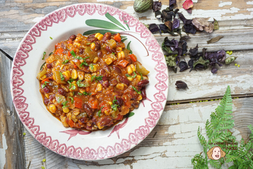 Chili sin carne au maïs recettes chili sin carne au maïs