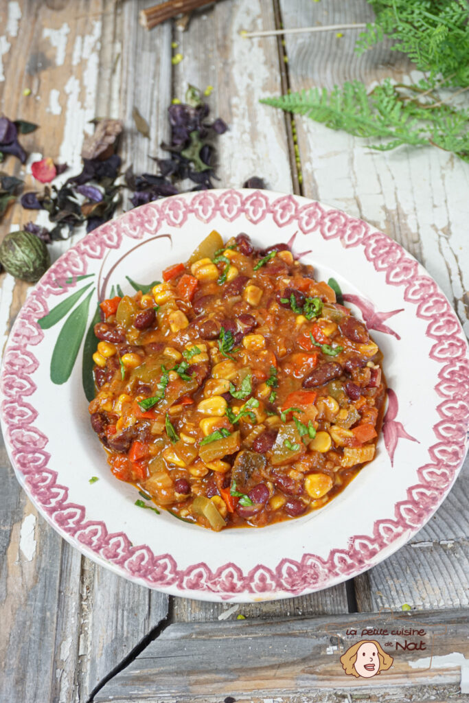 Chili sin carne au maïs recettes chili sin carne au maïs