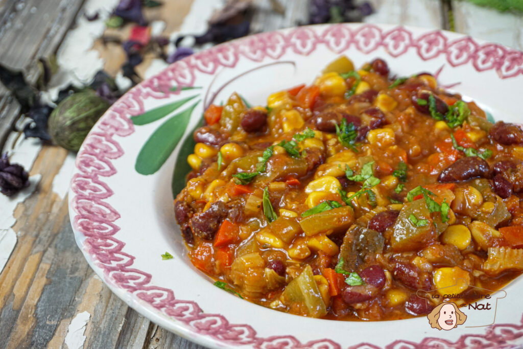 Chili sin carne au maïs recettes chili sin carne au maïs