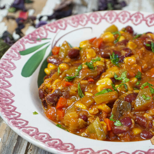 Chili sin carne au maïs recettes chili sin carne au maïs