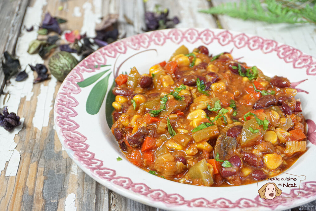 Chili sin carne au maïs recettes chili sin carne au maïs