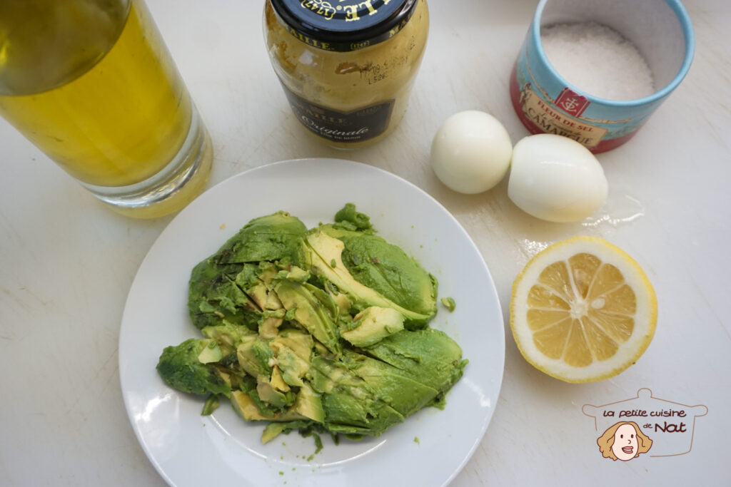 Mayonnaise à l'avocat ig bas Mayonnaise à l'avocat
