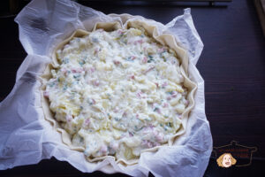 Pâté ( tourte )aux pommes de terre et jambon recettes Pâté ( tourte )aux pommes de terre et jambon