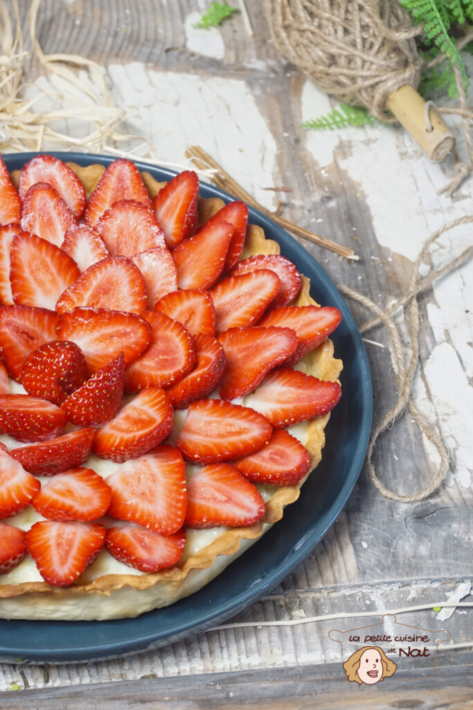 Tarte aux fraises facile ( avec crème pâtissière ) recettes tarte aux fraises