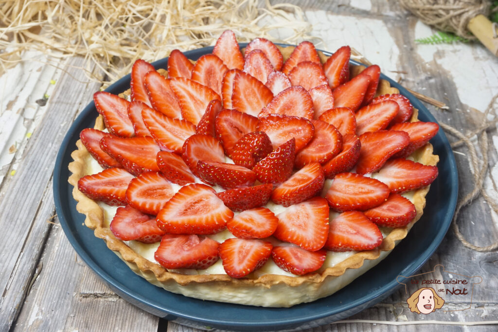 Tarte aux fraises facile ( avec crème pâtissière ) recettes tarte aux fraises