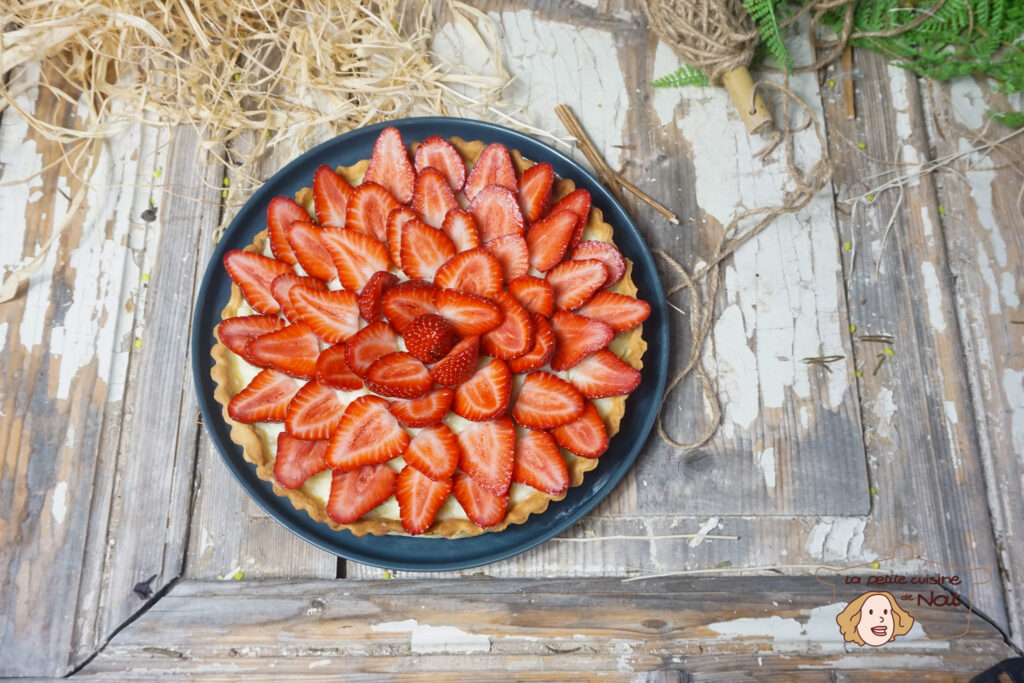 Tarte aux fraises facile ( avec crème pâtissière ) recettes tarte aux fraises