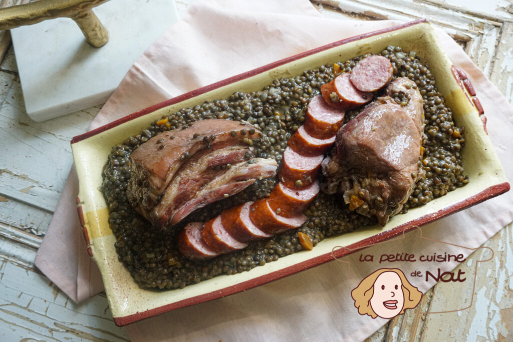 Petit salé aux lentilles recettes petit salé aux lentilles