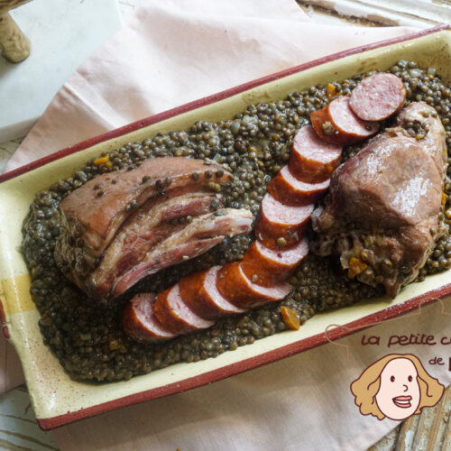 Petit salé aux lentilles recettes petit salé aux lentilles
