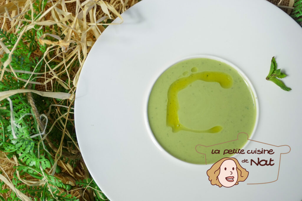 Velouté froid de petits pois à la menthe recettes velouté froid de petits pois à la menthe