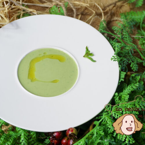 Velouté froid de petits pois à la menthe recettes velouté froid de petits pois à la menthe