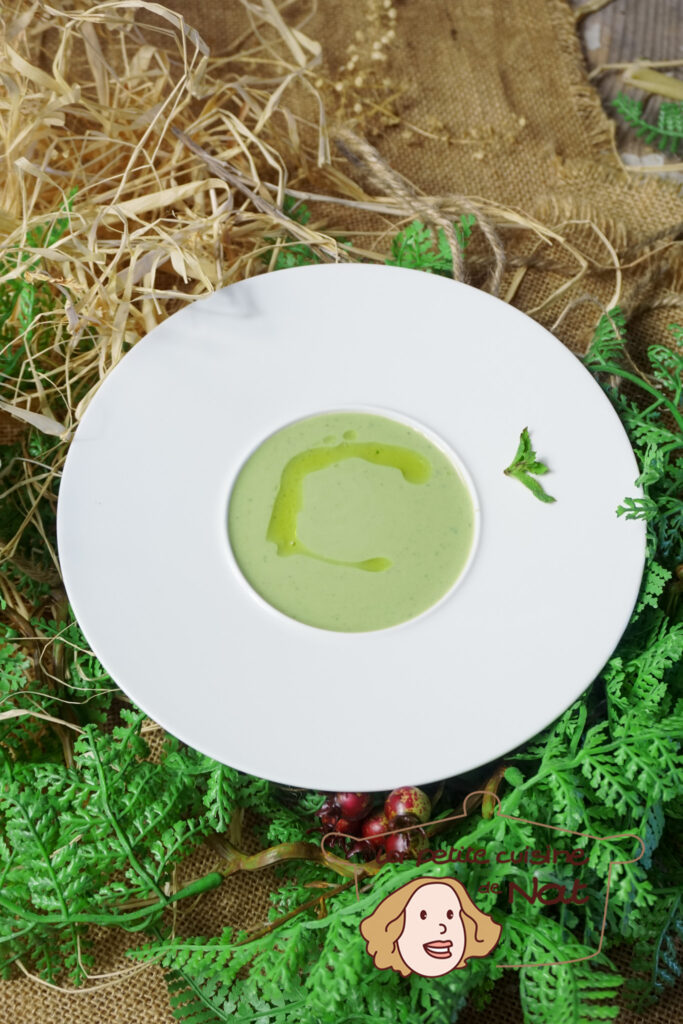 Velouté froid de petits pois à la menthe recettes velouté froid de petits pois à la menthe