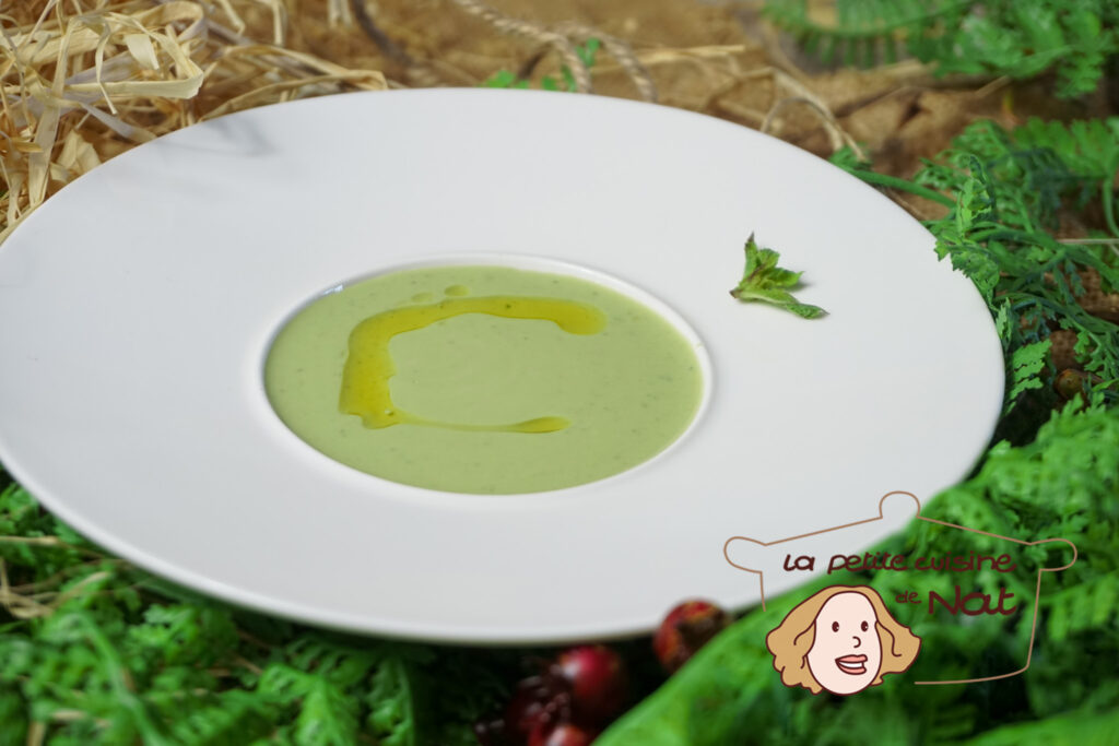 Velouté froid de petits pois à la menthe recettes velouté froid de petits pois à la menthe