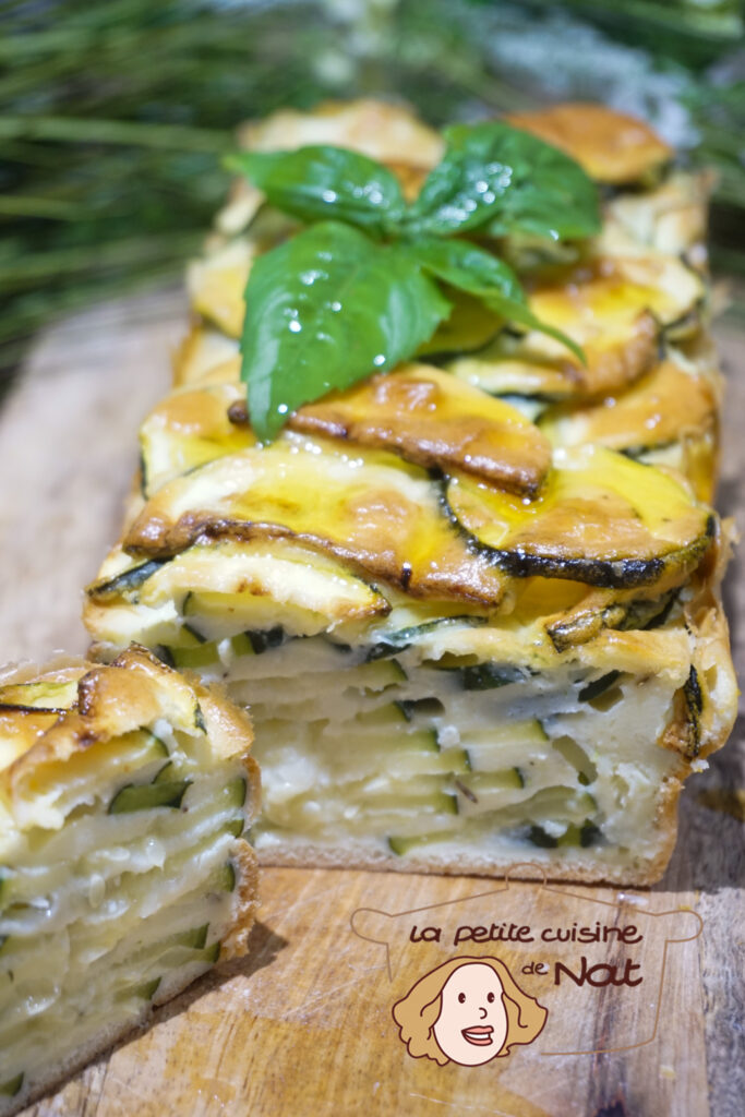 gâteau invisible aux courgettes