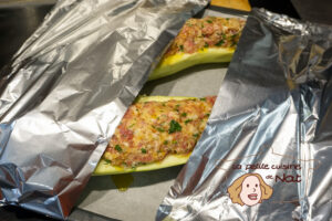 Grosse courgette farcie au four recettes Grosse courgette farcie au four