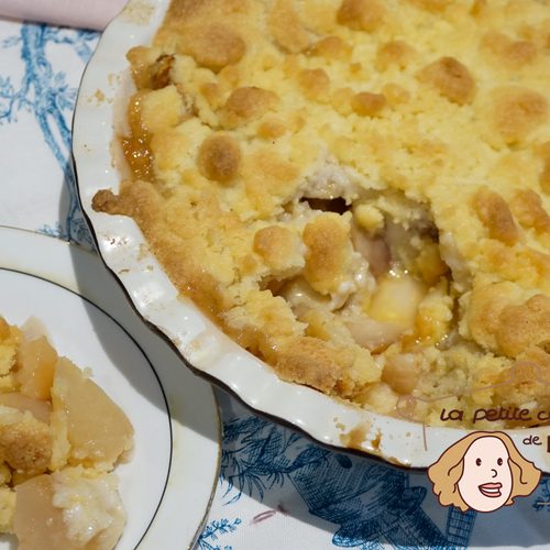 Crumble aux pêches recettes crumble aux pêches