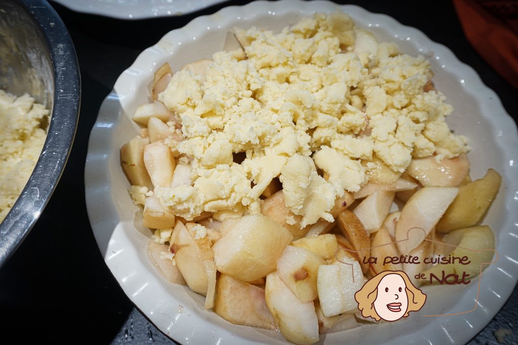 Crumble aux pêches recettes Crumble aux pêches