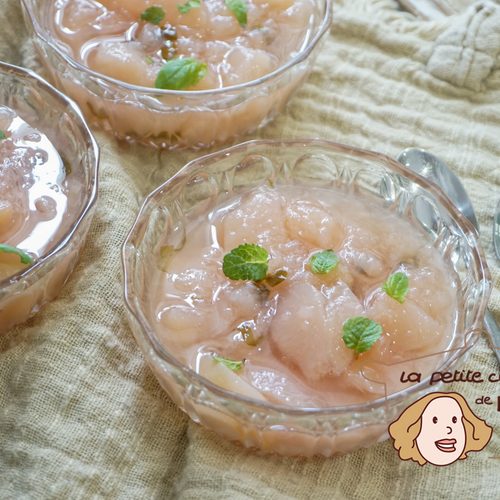 Soupe de pêches à la menthe et au basilic recettes soupe de pêches à la menthe et au basilic