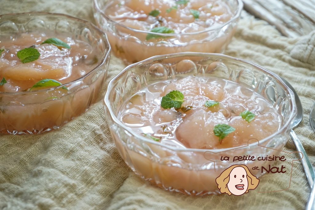 Soupe de pêches à la menthe et au basilic recettes soupe de pêches à la menthe et au basilic