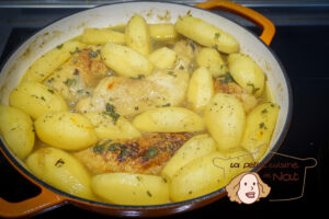 Tajine de poulet aux pommes de terre recettes Tajine de poulet aux pommes de terre