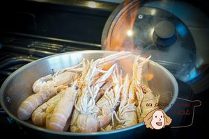 langoustines flambées au whisky