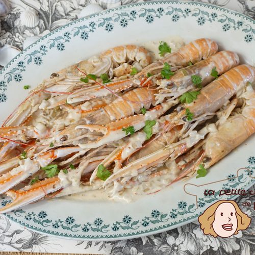 langoustines flambées