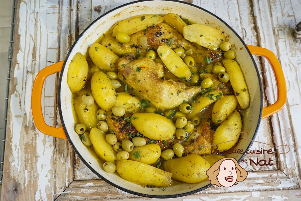 Tajine de poulet aux pommes de terre recettes tajine de poulet aux pommes de terre
