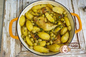 Tajine de poulet aux pommes de terre recettes tajine de poulet aux pommes de terre