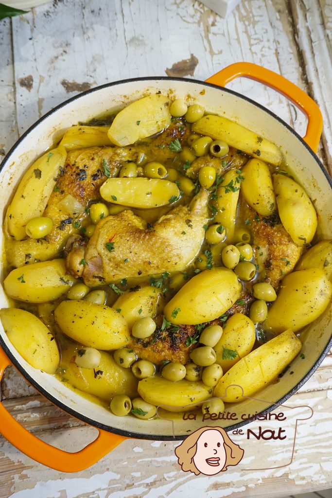Tajine de poulet aux pommes de terre recettes tajine de poulet aux pommes de terre