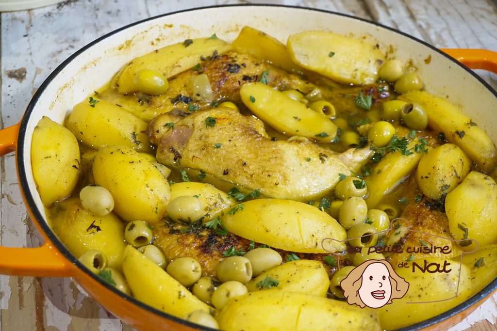 Tajine de poulet aux pommes de terre recettes tajine de poulet aux pommes de terre