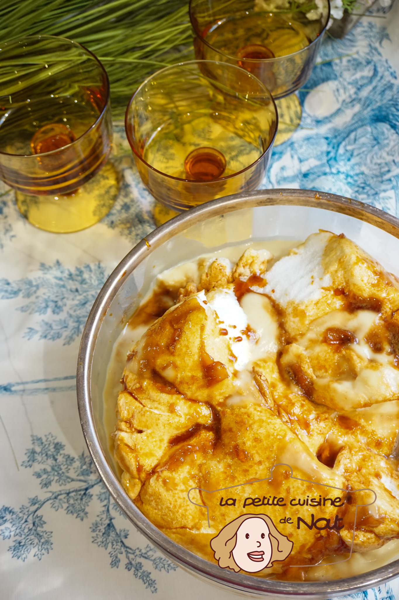 île flottante traditionnelle